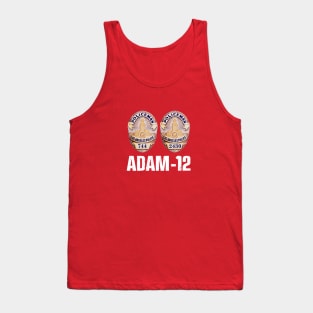 Adam 12 - Badges Tank Top